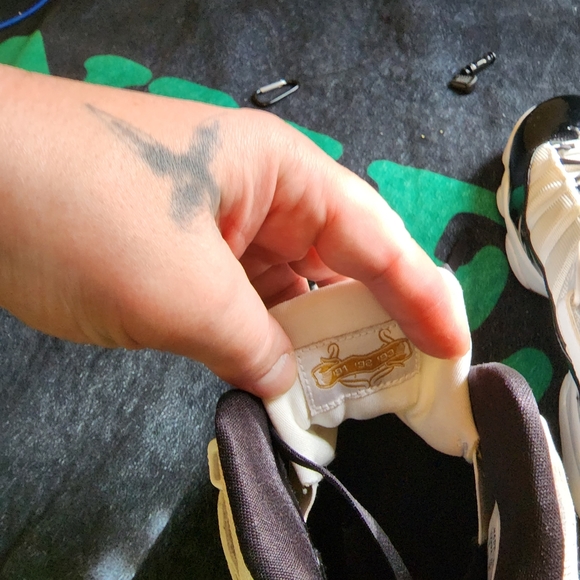 Jordan 6 Ring size 10 white and black Mens or 11 1/5 Women's NO BOX USED - Picture 8 of 10